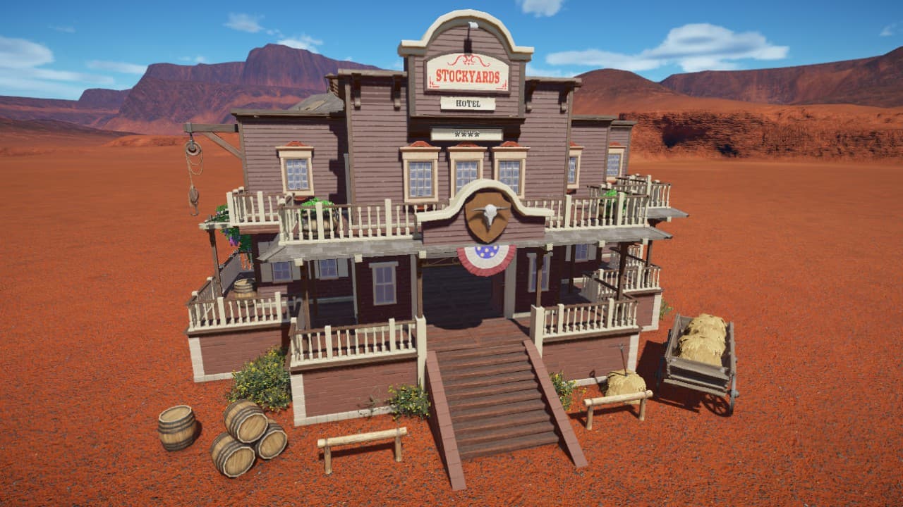 Dr.Papadodu - Western Hotel — Planet Coaster Workshop preview