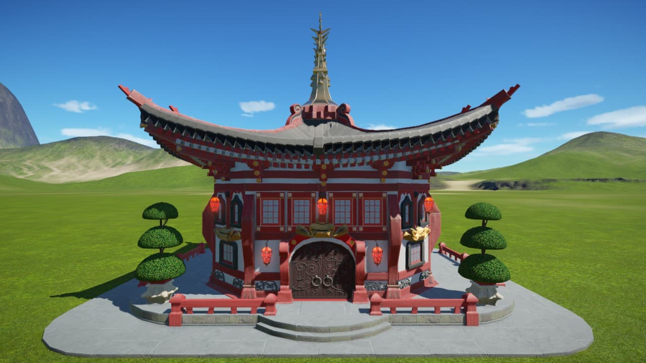 Dr.Papadodu - Japanese Temple — Planet Coaster Steam Workshop preview image