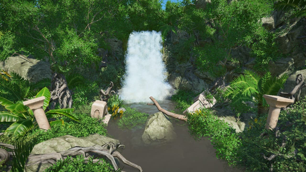 Dr.Papadodu - Jungle Waterfall — Planet Coaster Steam Workshop preview image