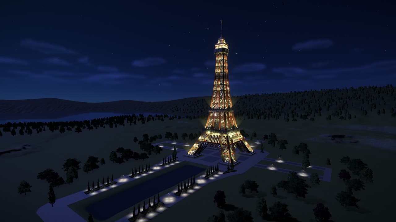 Eiffel Tower — Planet Coaster Steam Workshop preview image