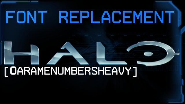 Halo 4 Font - Font replacer mod — Left 4 Dead 2 Steam Workshop preview image