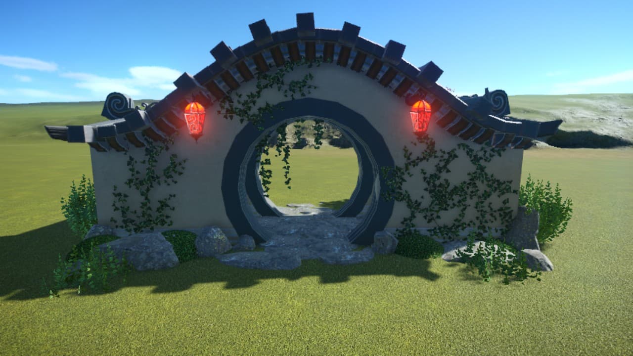 Japanese Garden Archway — Planet Coaster Steam Workshop preview image